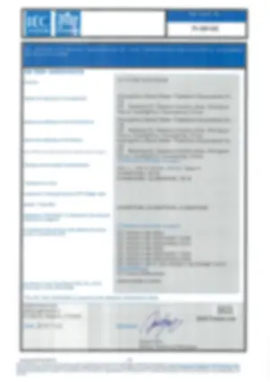 IECEE CB test certificate for Dr.Clean air purifiers