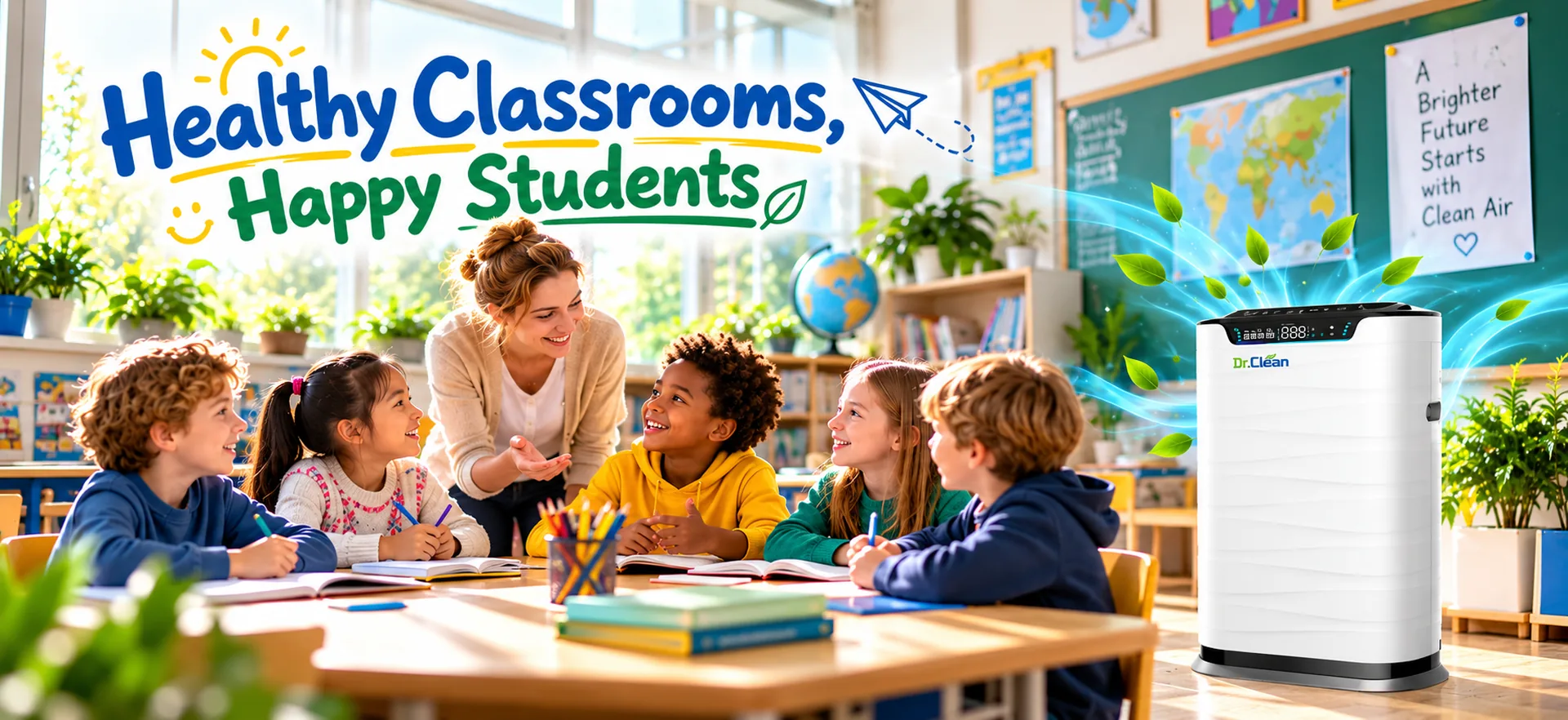 Healthy classrooms, happy students – Dr.Clean DAP98