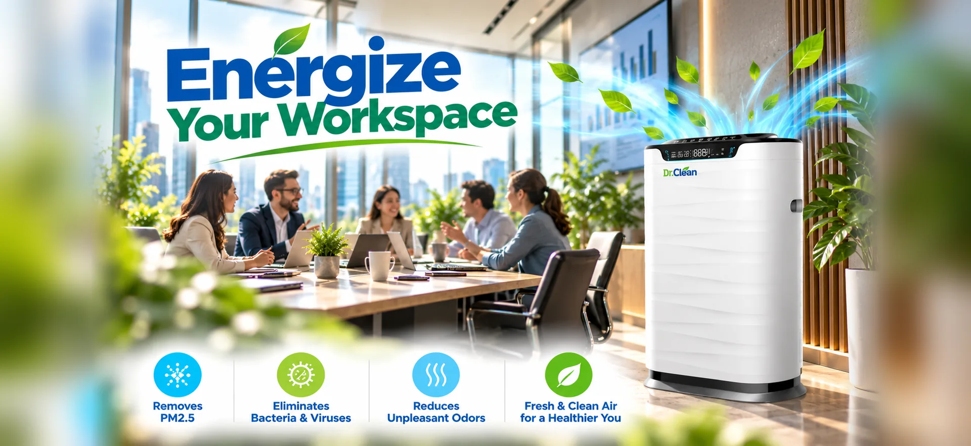 Energize your workspace – Dr.Clean in the meeting room