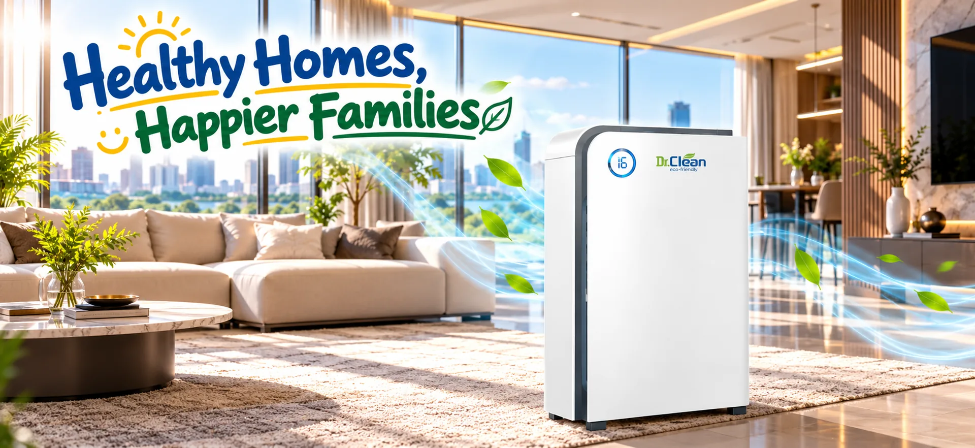 Healthy homes, happier families – Dr.Clean DAP88C